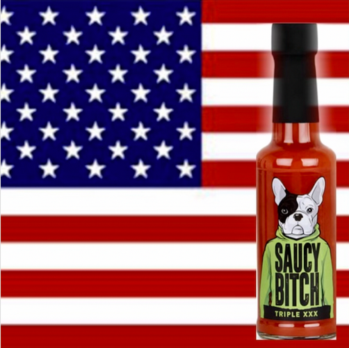 SaucyBitch is now stocked in America!