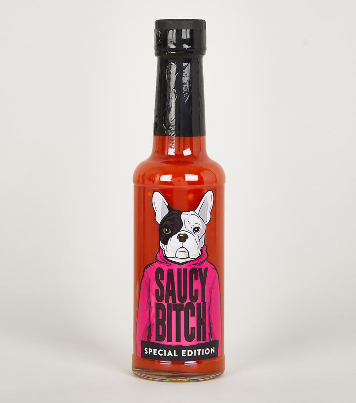 SaucyBitch Special Edition Hot Sauce with Black Coffee